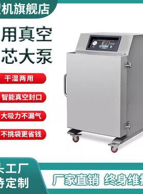 柏望机立柜式真空包装机粉沫类大袋商用塑真空机粉类打包封口