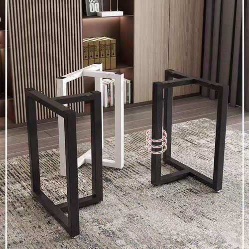 铁艺桌腿桌子办公会议桌脚书桌餐桌茶几桌架吧台支架五金配件萌续