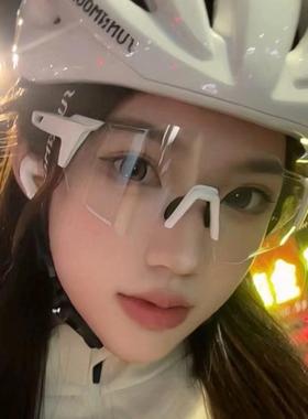 自行车太阳镜紫外线女生太阳眼镜