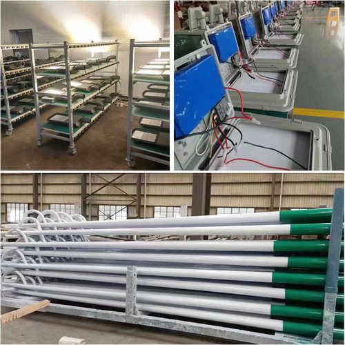 路灯飞鹰灯米户外太阳能高杆路灯村 工程款市政新农太阳能灯厂家6