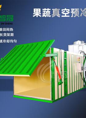 娃娃菜果蔬真空打冷机 茼蒿快速预冷机设备 菌菇类真空预冷却机