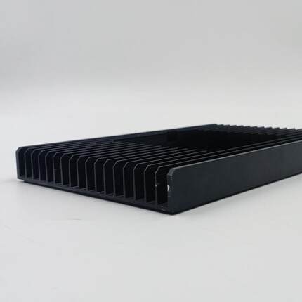 电子散热片铝合金插片可定电源设备用铝型材水族灯普光灯散热器