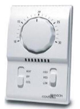 江森温控器T2000EAC-0C0单冷机械式温控器 风机盘管温控器