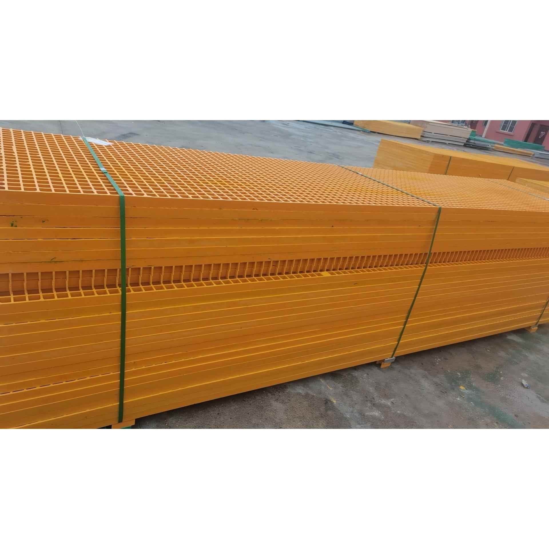 玻璃纤维格栅洗车地格栅板光伏走道污水池养殖地网格排水沟地沟盖