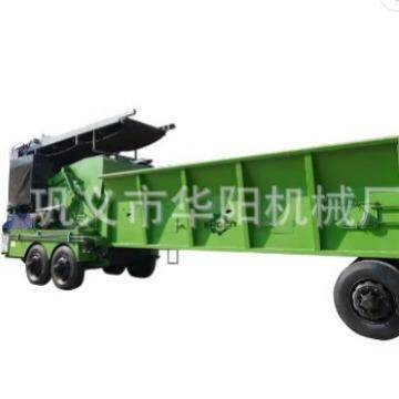 建筑货架板破碎机链板上料木材综合破移动树枝原木竹竿粉碎机