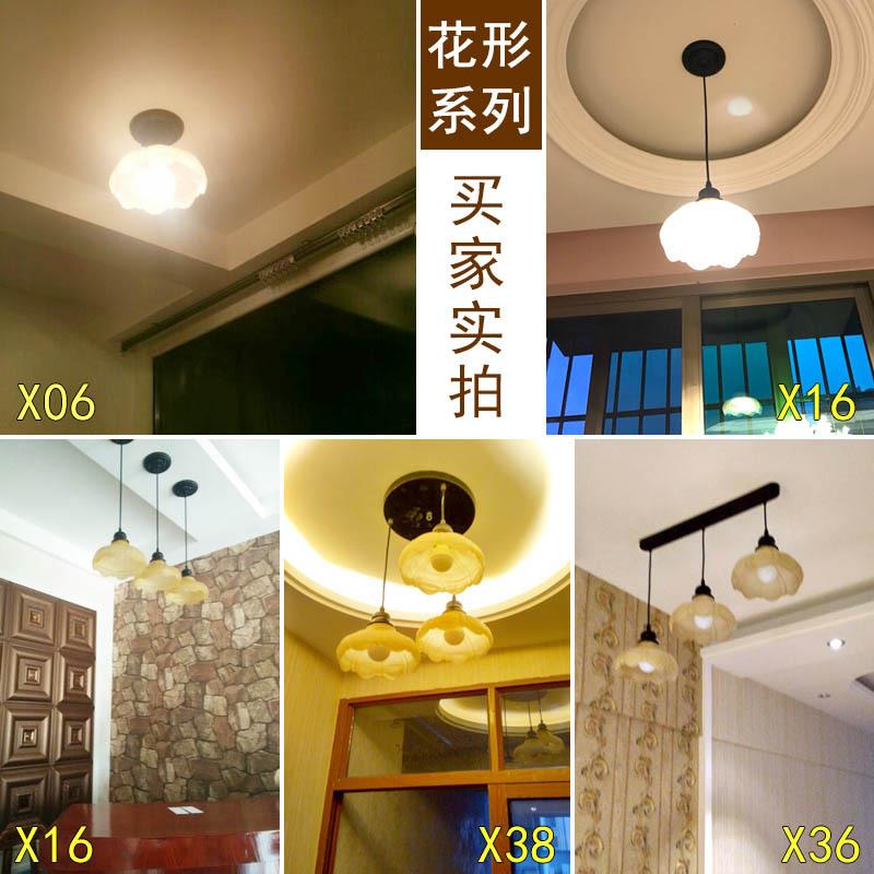 欧式吊灯简约创意灯具美式单个玄关走廊阳台灯过道灯小楼梯餐厅灯