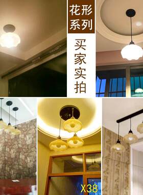 欧式吊灯简约创意灯具美式单个玄关走廊阳台灯过道灯小楼梯餐厅灯