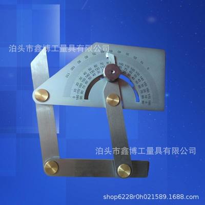 0-180度内外角度尺角度规四杆木工角度规Protractors不锈钢量角器