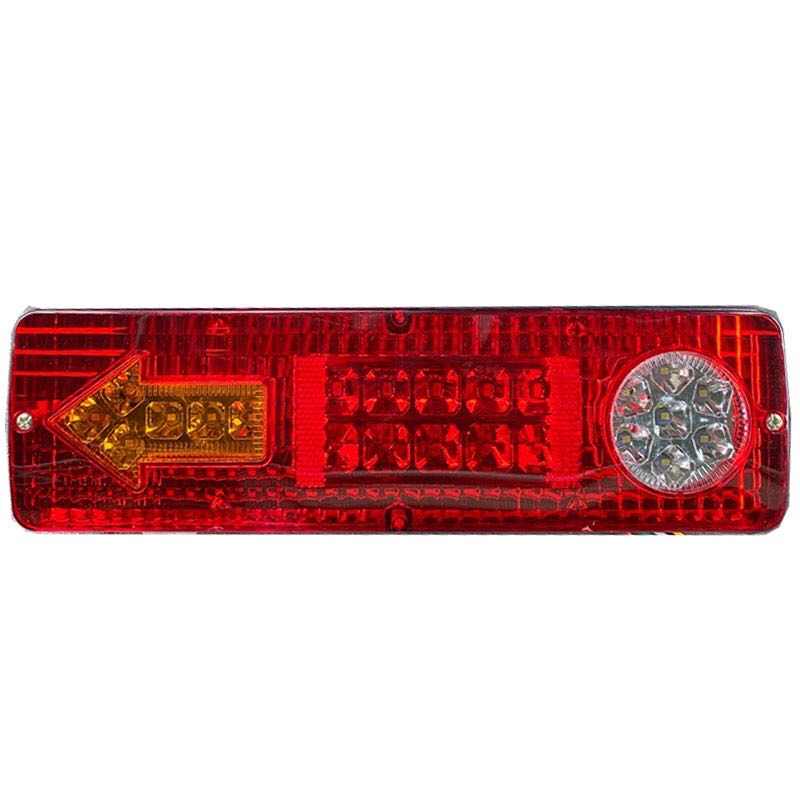 三轮摩托车电动三轮车配件LED尾灯总成12V48V60V三节尾灯转向一体