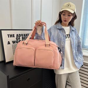 运动旅行健身包新款简约时尚伴侣自在随心单肩斜挎手提包