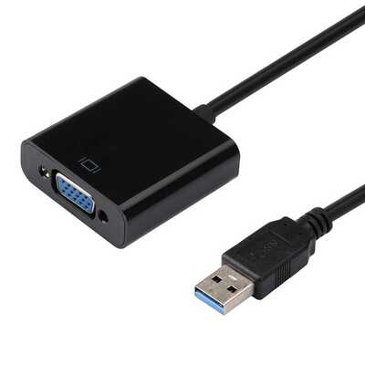 USB 3.0 To VGA Adapter Cable For PC Laptop Windows 7 8 10