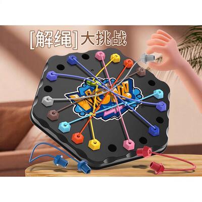 Untangle the Knot Challenge: A Brain Teasing Focus Training