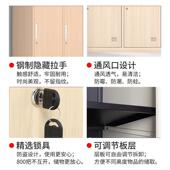 更衣柜钢制资料柜转印铁皮柜带锁档案财务凭证柜员工六门储物柜