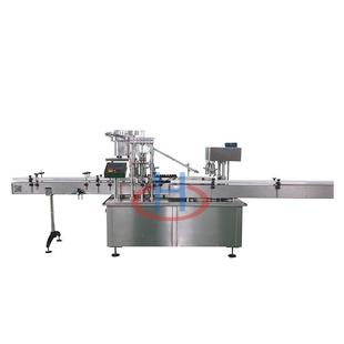 500ml口动服液生产线 全自3XLT0 液体灌装 机旋玻璃定量生盖瓶产线