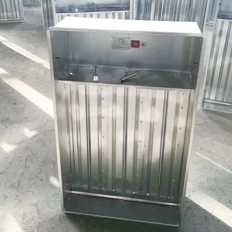 多叶排烟口楼梯间常开电动加压管道式常闭消防多叶排烟正压送风口