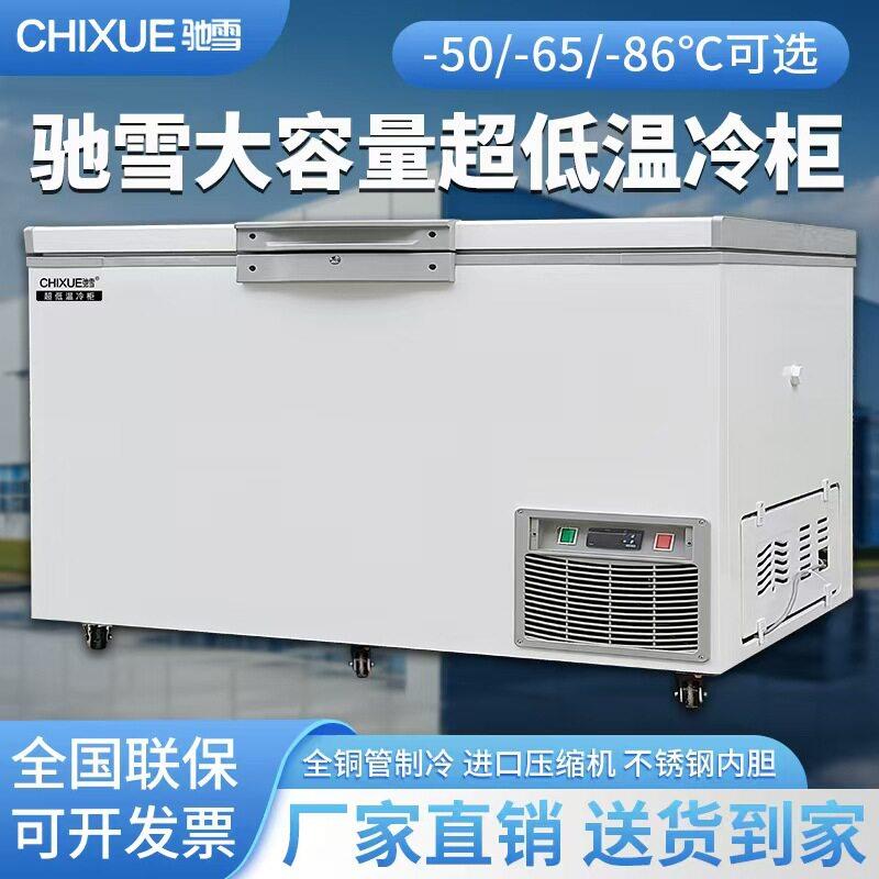 驰雪超低温冰柜海鲜冷冻工业实验效急速冻冰箱超大容量冷柜厂家
