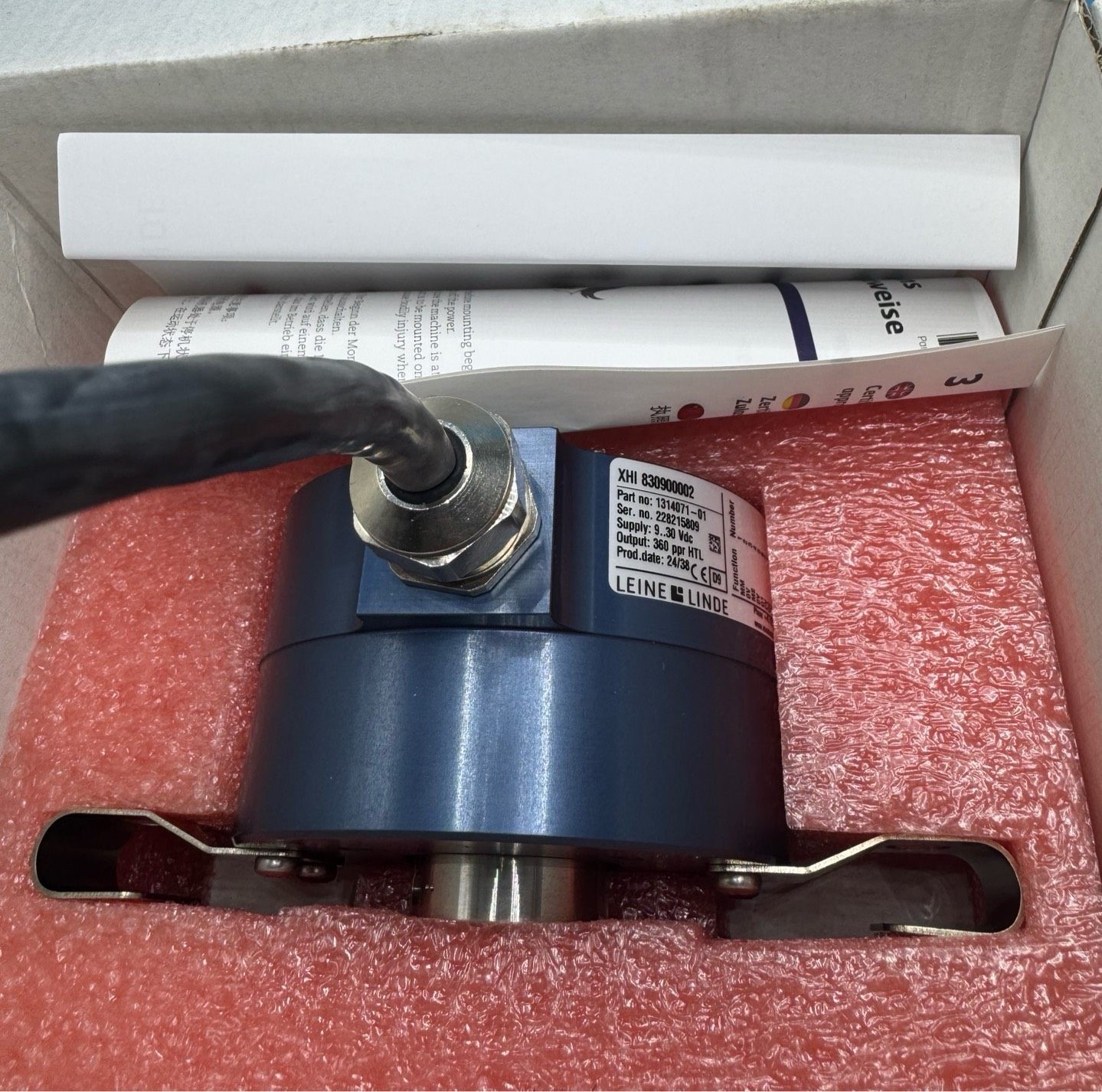 LEINE LINDE 莱纳林德角度编码器，型号XHI 83