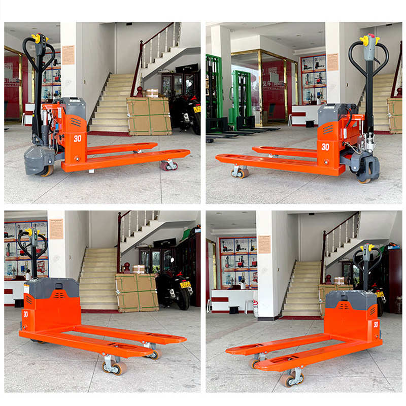 电动地牛3吨电动叉车电动搬运车托盘车液压搬运车爬坡升降托盘车