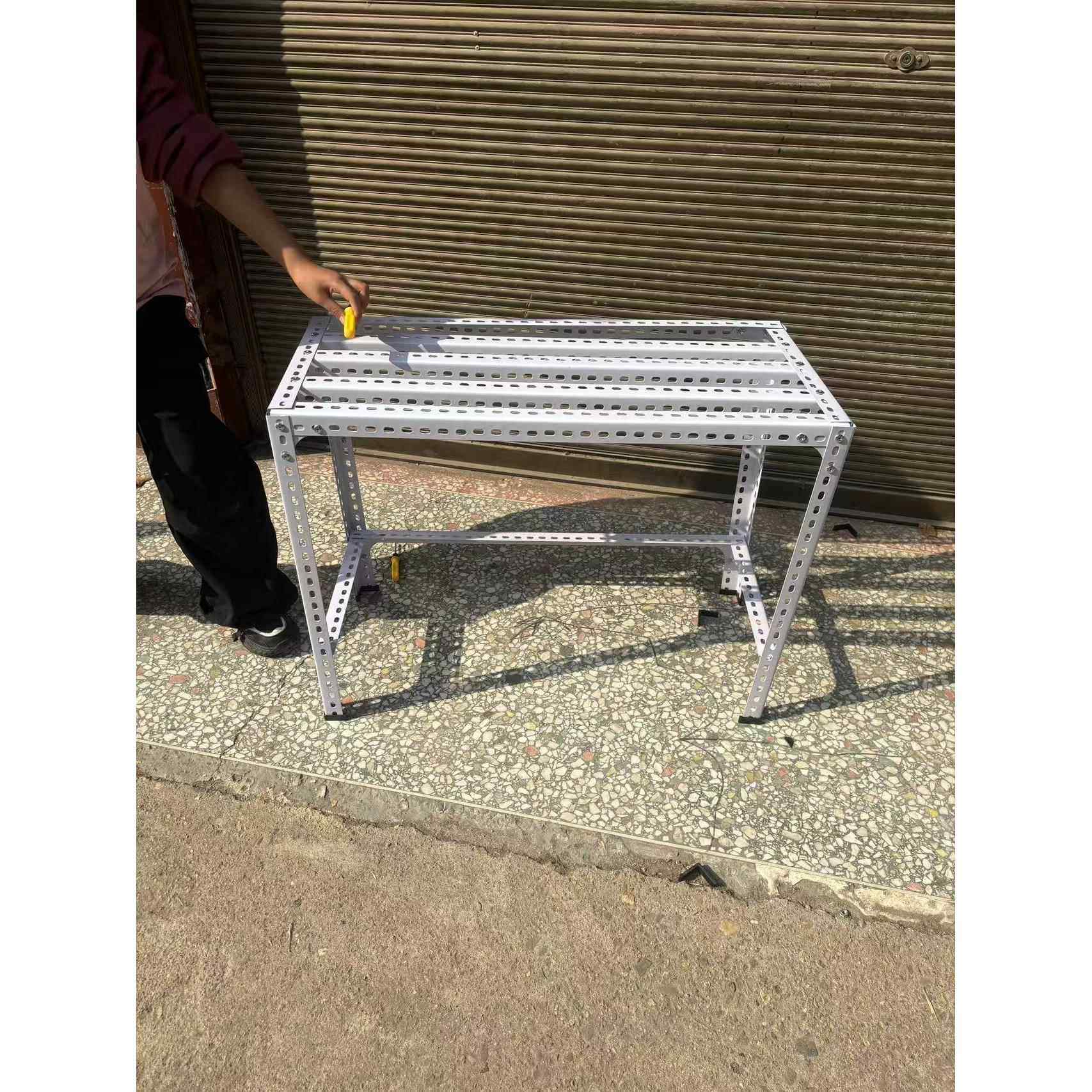 一层桌架鱼缸架 花架加高庭院铁艺拆装自由组合铁艺桌腿承重垫高,商业/办公家具,仓储货架,淘宝优惠券,粉丝福利购,淘宝优惠卷