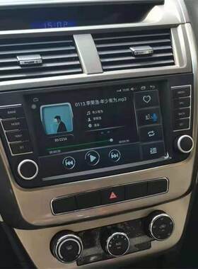 适用吉利gx7安卓智能导航4G上网原车风格声控高德八核内置carplay