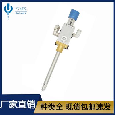 点胶阀薄膜阀水帘阀SMK-100不带旋转款涂覆阀无飞溅喷胶阀配件