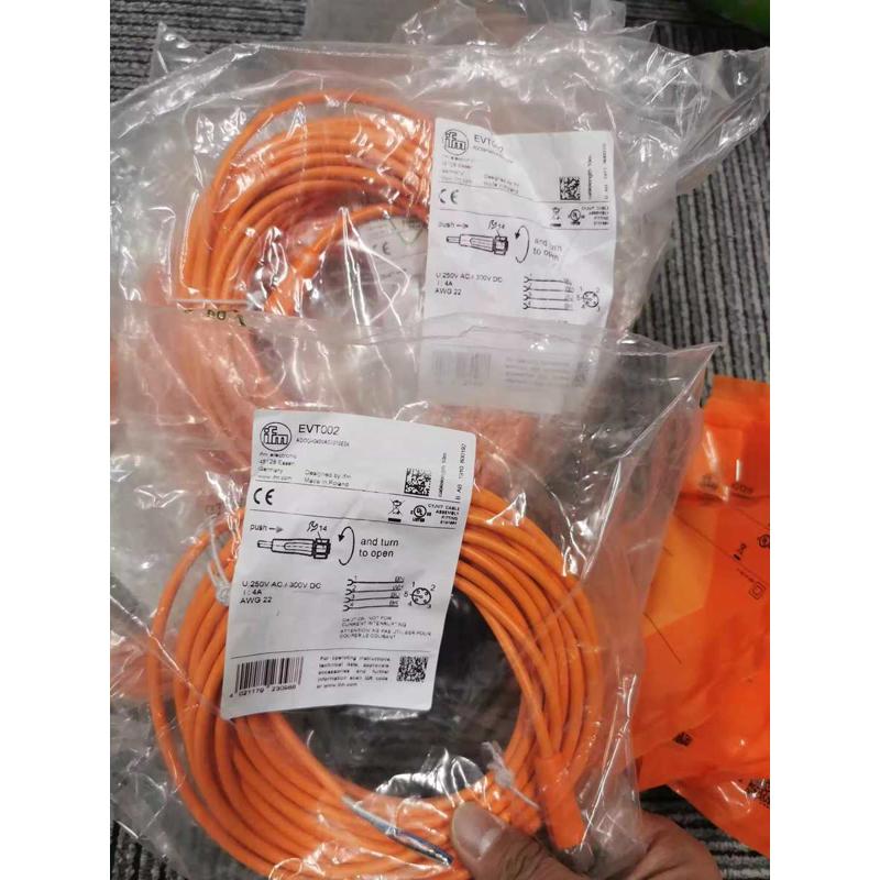 包邮假一罚十IFM EVT002 EVT005 EVT004连接线原装现货