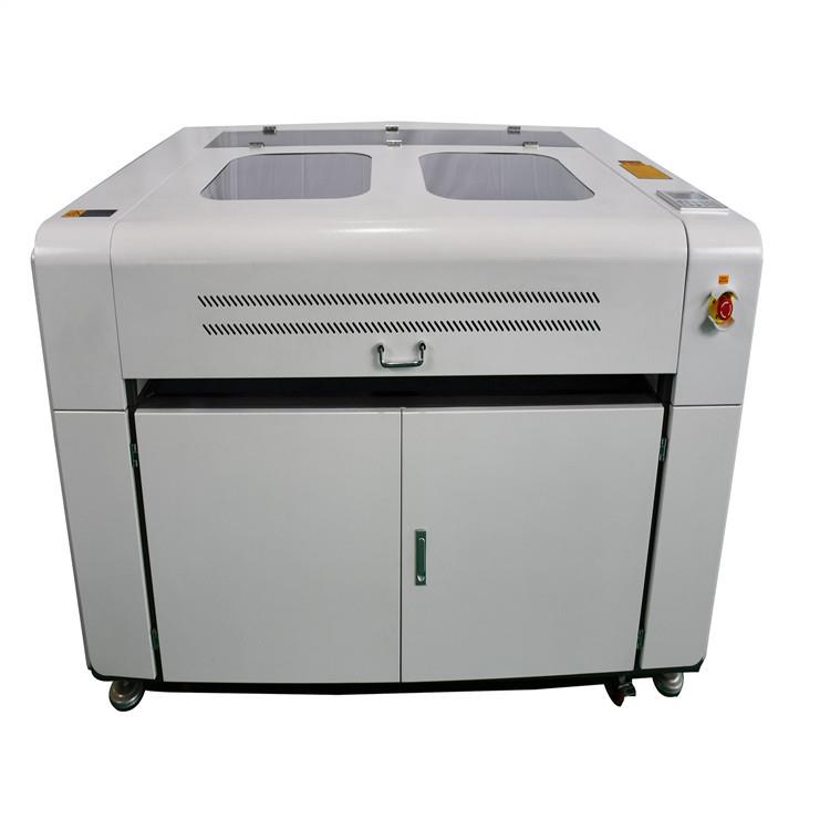 1290激光雕刻机切割机灰白色工业级100W雕刻机陶瓷非金属材料