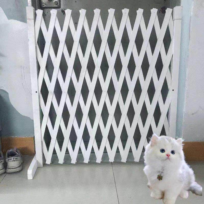 宠物栅栏栅栏隔离门户外室内伸缩隔断拦猫拦狗栅栏挡板隔离网门栏