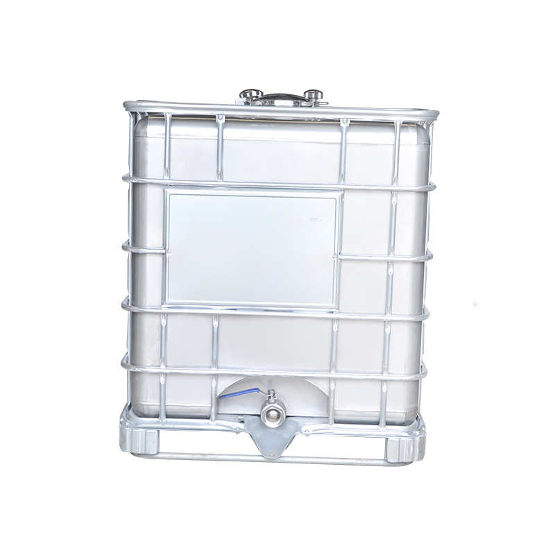 厂家批发全新不锈钢吨桶立式吨桶带铁架方形500升吨桶现货