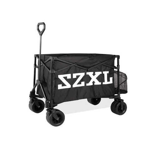 三只小驴露营推车可折叠户外手推野餐车营地拖车拉杆小拉车野营车