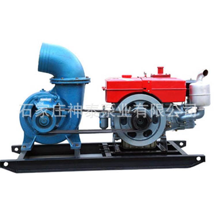 可移动式柴油机发电农田灌溉泵 200HW-5混流泵 蜗壳泵