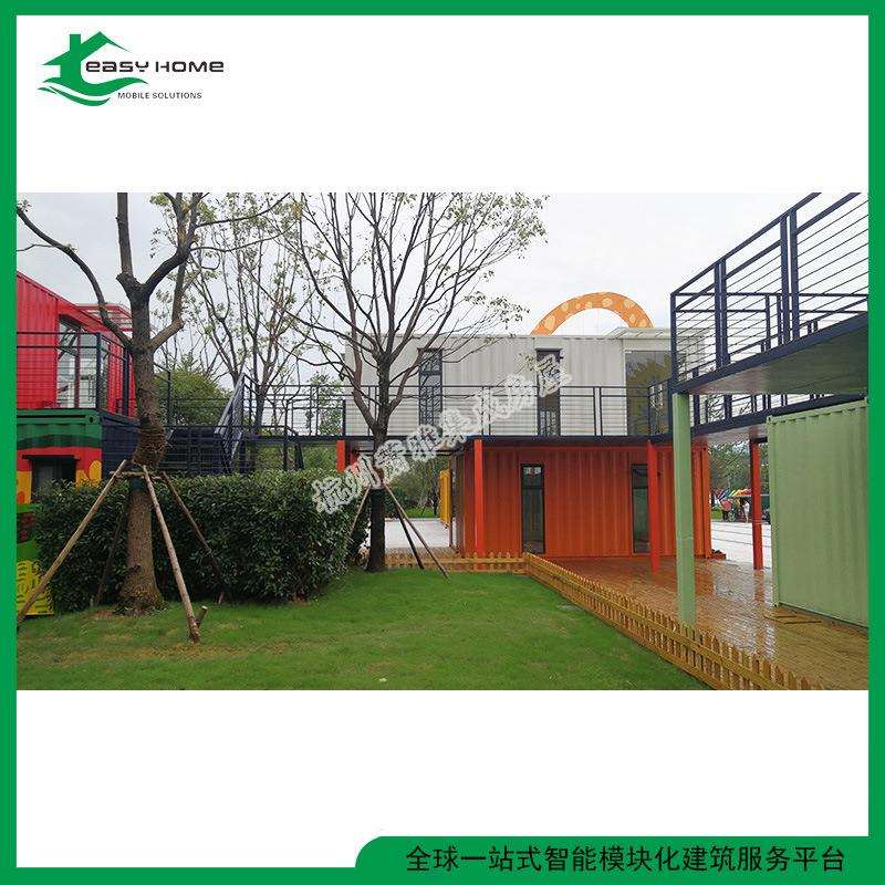 厂家直卖集装箱接待高脚楼集装箱房屋旧集装箱房屋