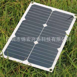20W太阳能板SUNPOWER电池片23%转化率柔性发电板手机户外电源