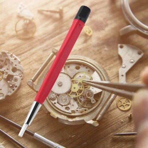 Scratch Brush Pen Set Brass Steel Fiberglass Tip Rust
