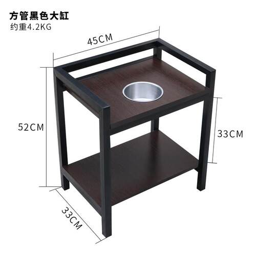 麻将机茶几茶水架烟灰缸旁边小茶楼棋牌室专用麻将桌放茶杯的架子