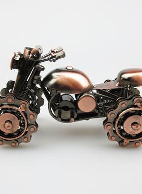 直销新款直供中号铁艺四轮沙滩车模型 创意美式家居摆件 手工艺品