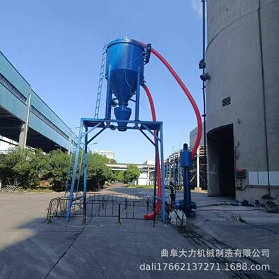 水泥清库装罐车气力输送机脉冲滤袋除尘环保输送设备