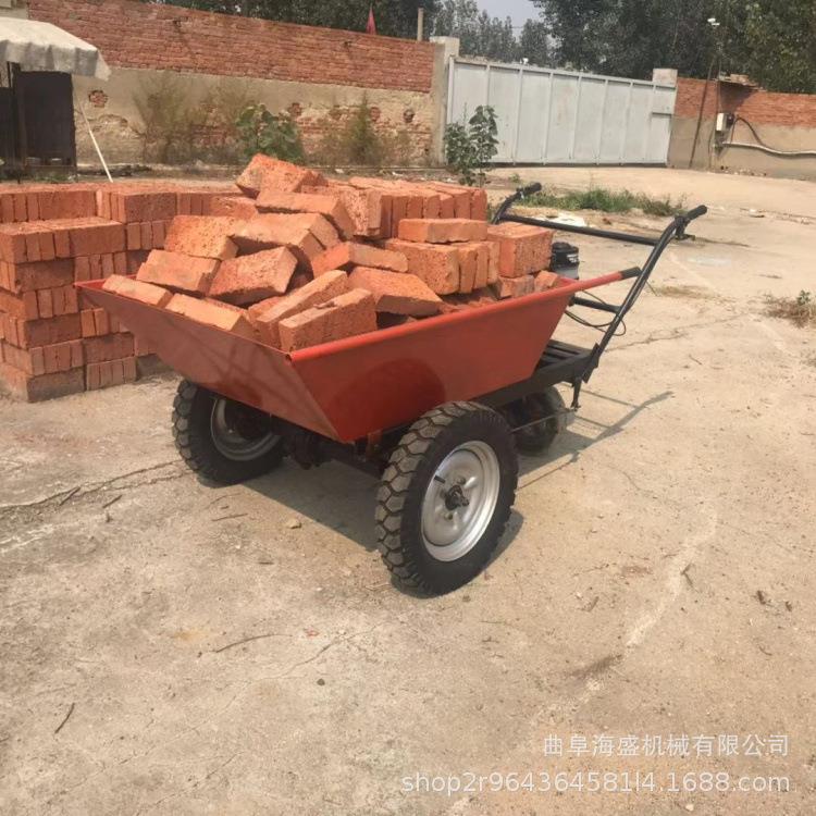 养山地爬坡农用柴油手推车工运输小推车农用殖HS-TC拉粪翻斗地车