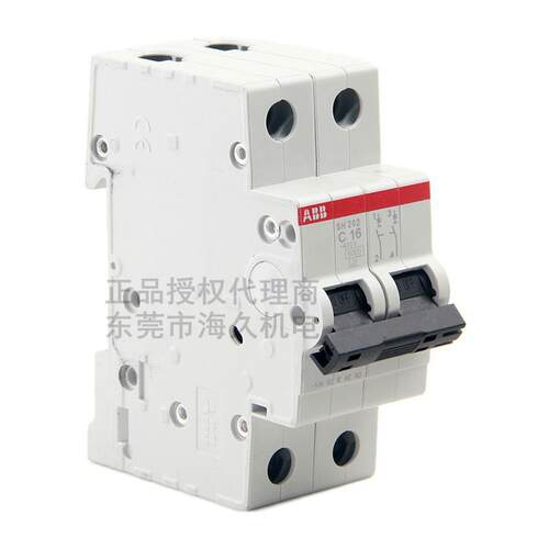 ABB低压开关SH200系列交流断路器SH202-B10;2CDS212001R0105