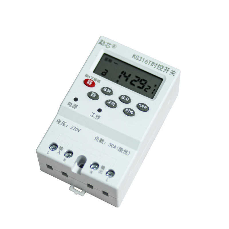 供应KG316TA 10A 30A广告牌 路灯电源定时智能开关微电脑时控开关