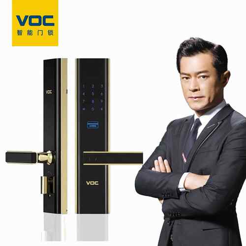 VOC指纹锁X9锌合金一握开指纹锁智能远程控制电子锁家用防盗锁