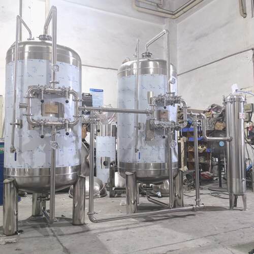 10立方每小时山泉水净化水过滤装置，污水站一体化净水过滤器厂家