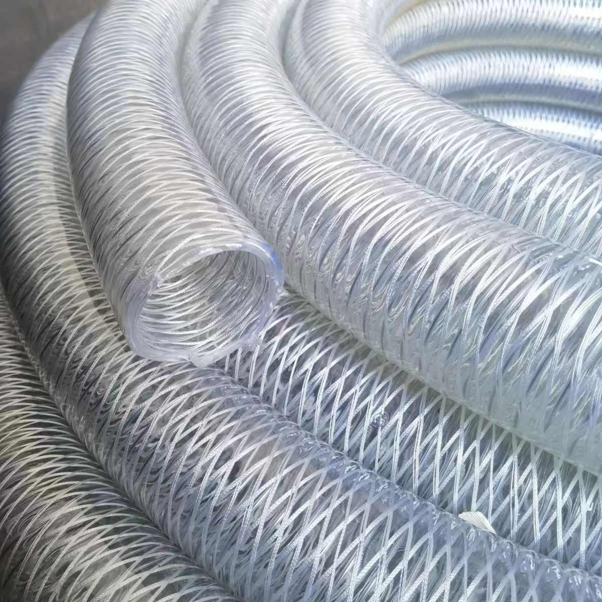 增强pvc复合软管供应6纤维加厚复合管钢丝厂家耐压分钢丝1寸分4