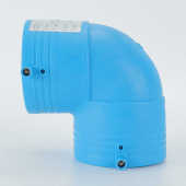 PERT钢塑复合管管件钢丝网管塑料接头电熔配件电熔90°弯头