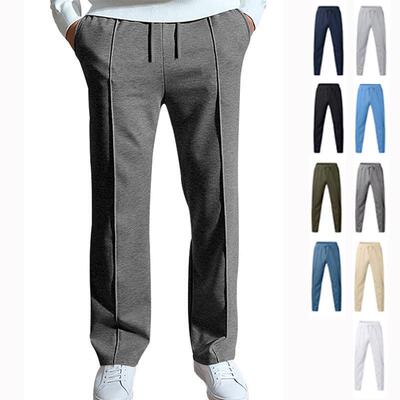 Men's straight leg sports pants, long leg pants