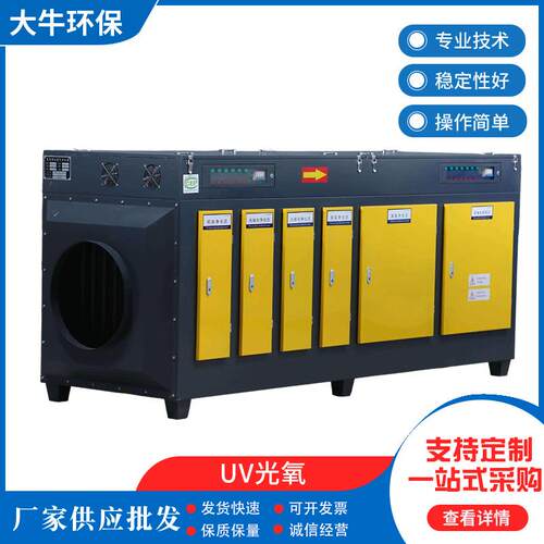 uv光氧净化设备工业废气处理设备除臭异味设备光氧净化器厂家供应