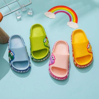 Children Slippers Kids Summer Cartoon Beach Shoes Boys Girls