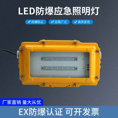 工厂应急照明灯强光防爆车间照明灯ZFZD-8121防爆应急照明灯