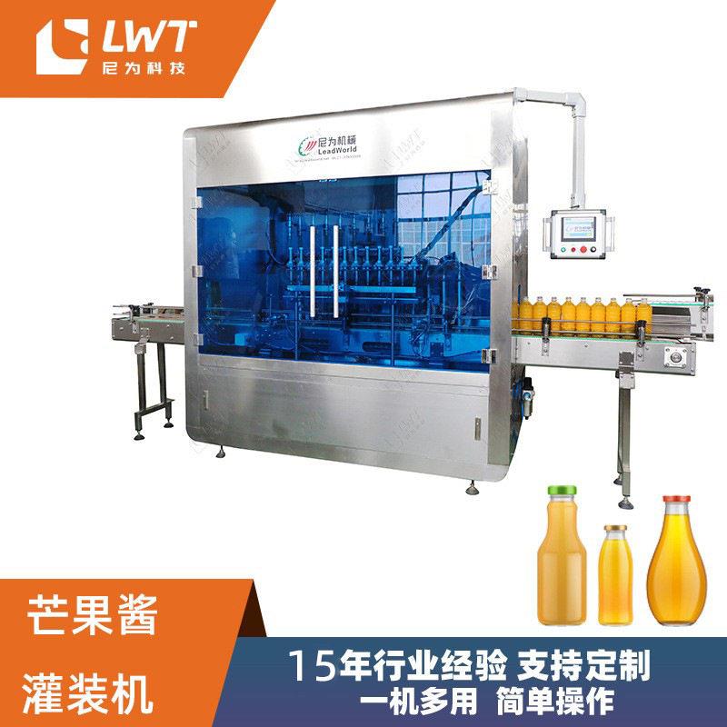 源头厂家果酱灌装机装果汁定量灌装机全自动液体灌装机非标定制