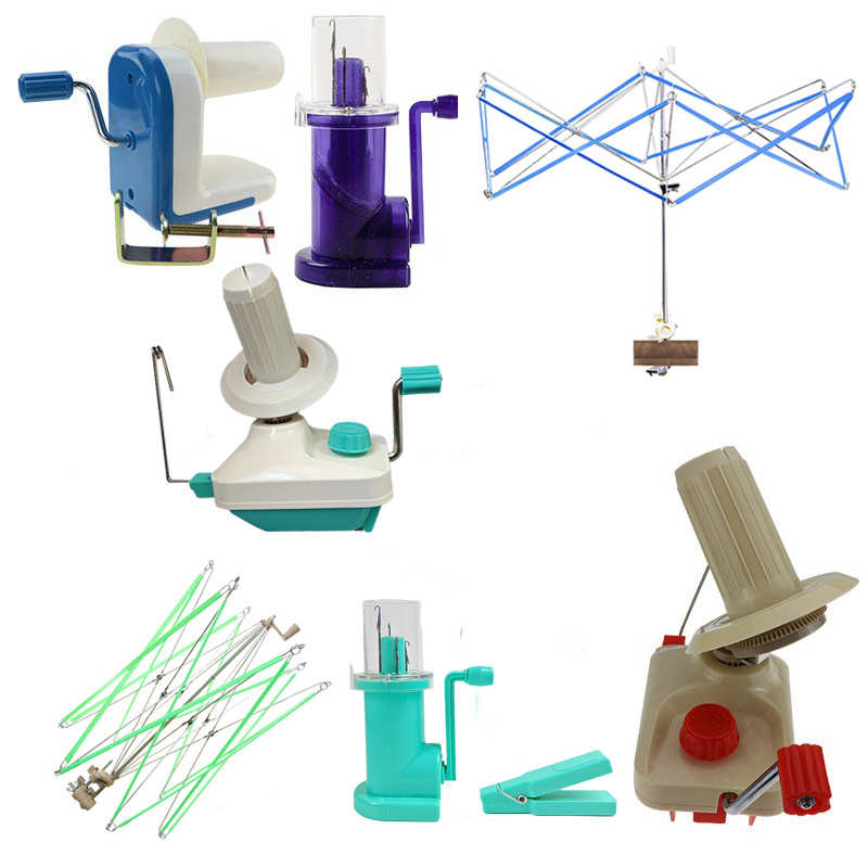 Manual Wool Ball Winder for Winding Yarn Skein Thread and Fi